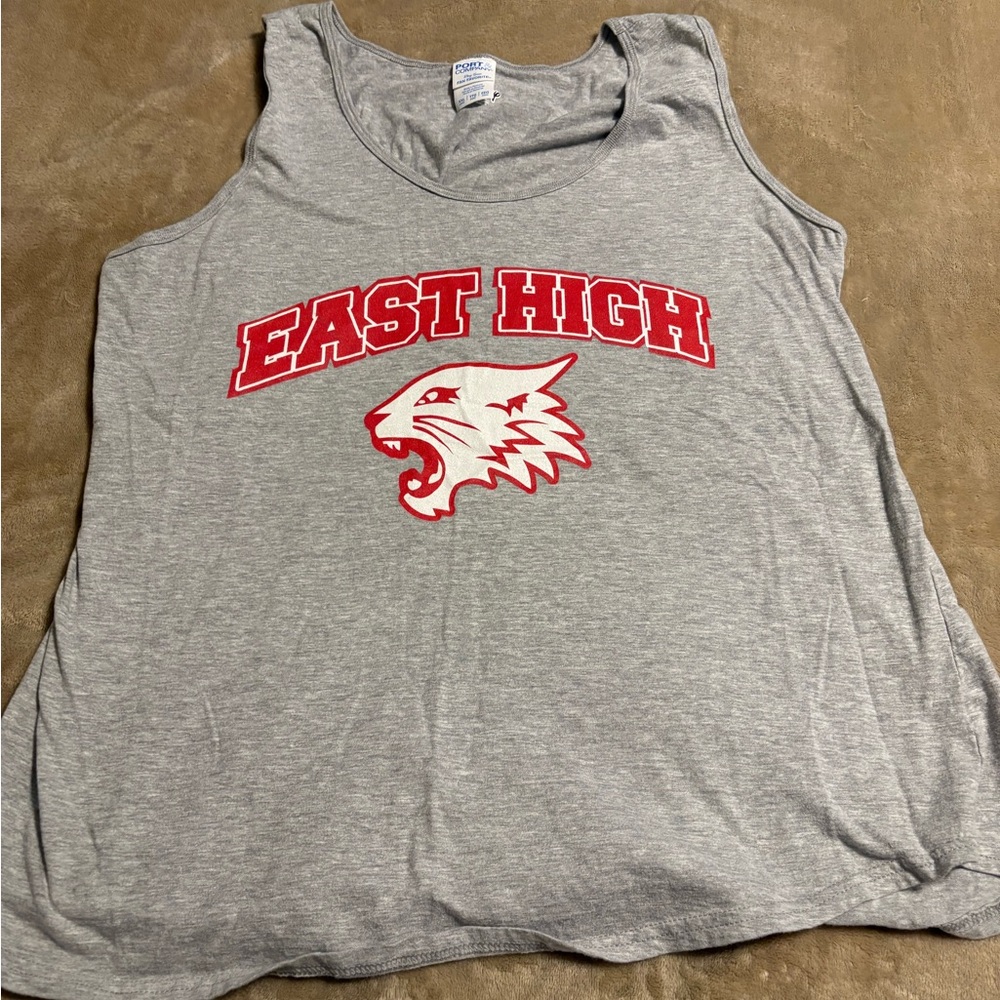 Disney Gray East High Women's Tank Top